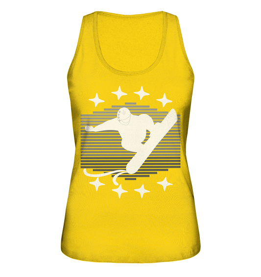 Snowboarder, Apres- Ski, Party danach, Piste - Ladies Organic Tank-Top