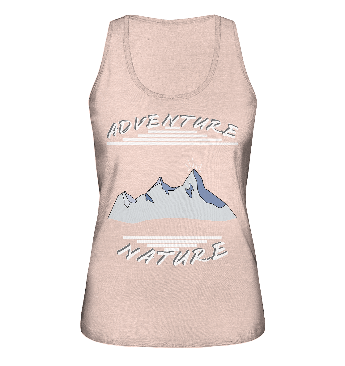 Adventure Nature, Abenteuer Natur, Camping, Geocaching - Ladies Organic Tank-Top