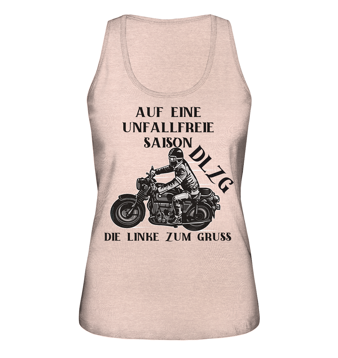 DLzG Glücksbringer Unfallfrei- Ladies Organic Tank-Top