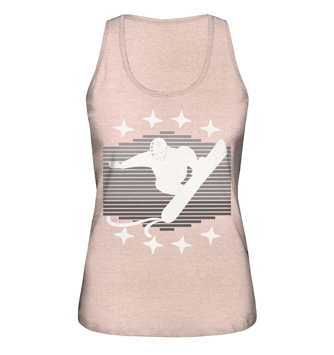 Snowboarder, Apres- Ski, Party danach, Piste - Ladies Organic Tank-Top