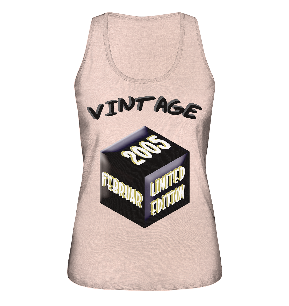 Vintage 2005 FEB Limited Edition, Geschenk zum 18 - Ladies Organic Tank-Top