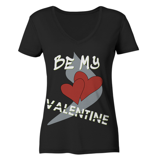 Valentinstag 14. Februar - Damen Organic V-Neck Shirt