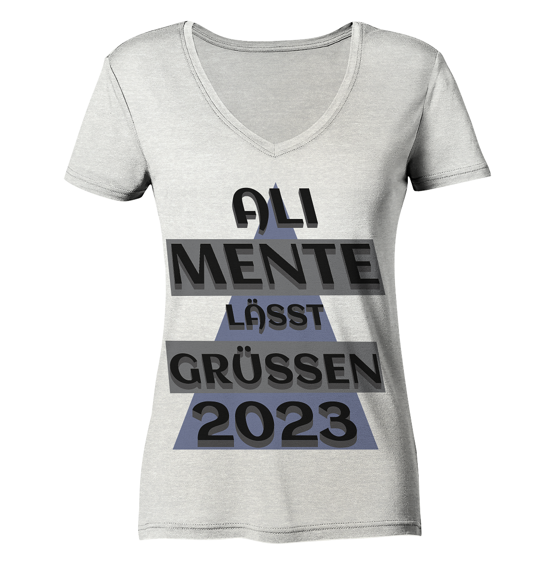 Ali Mente - Damen Organic V-Neck Shirt