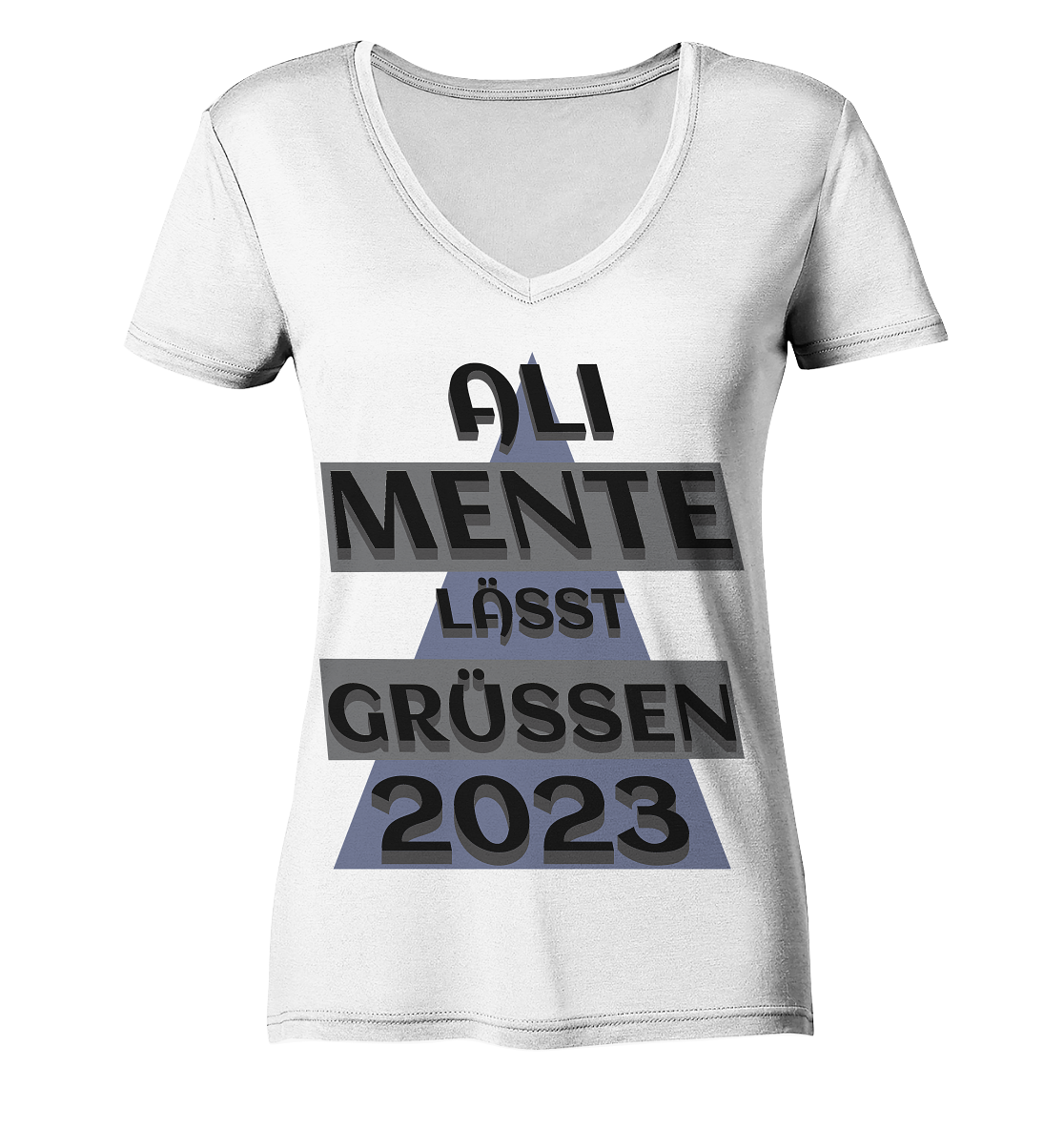 Ali Mente - Damen Organic V-Neck Shirt