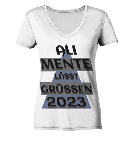 Ali Mente - Damen Organic V-Neck Shirt