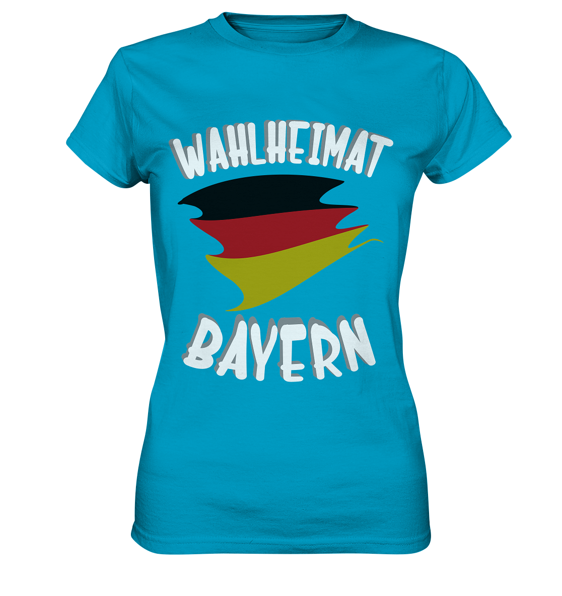 Heimat Bayern Damen Premium Shirt