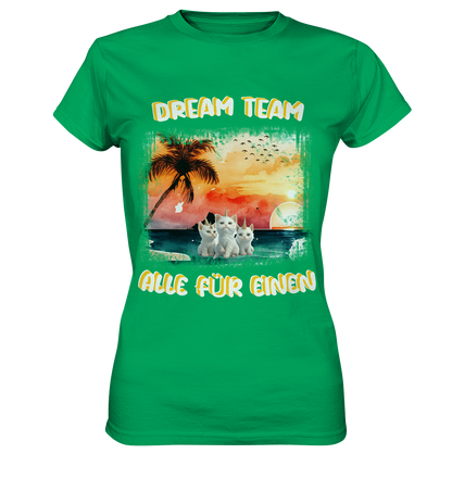 LADIES PREMIUM SHIRT - DREAM TEAM ALLE FÜR EINEN NO 2