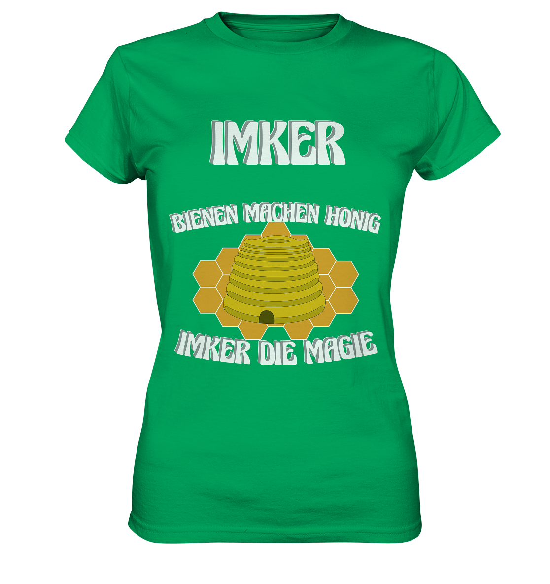 Imker, Bienen, Honig - Eine Magie, Imkerei, Wunder - Ladies Premium Shirt