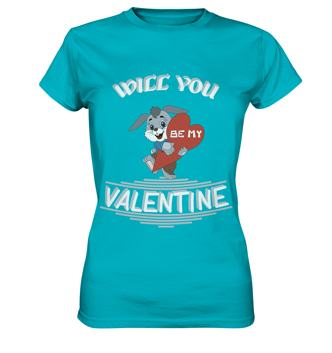 Valentine, Valentinstag am 14. Februar, Geschenkideen - Ladies Premium Shirt