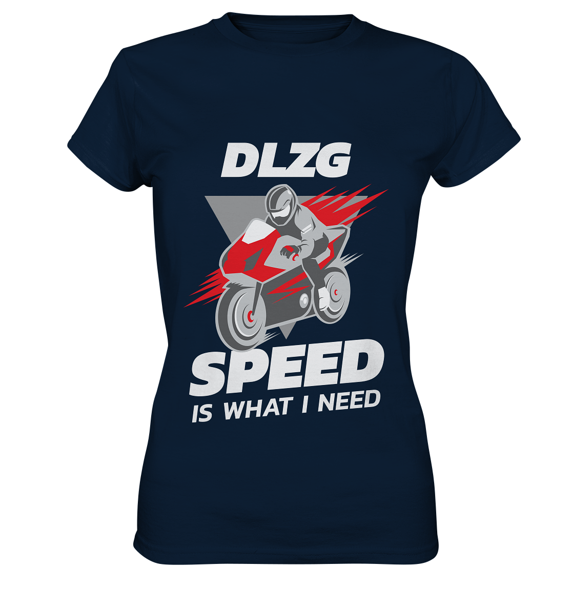 DLzG: Spaß und Action mit Speed- Damen Premium Shirt