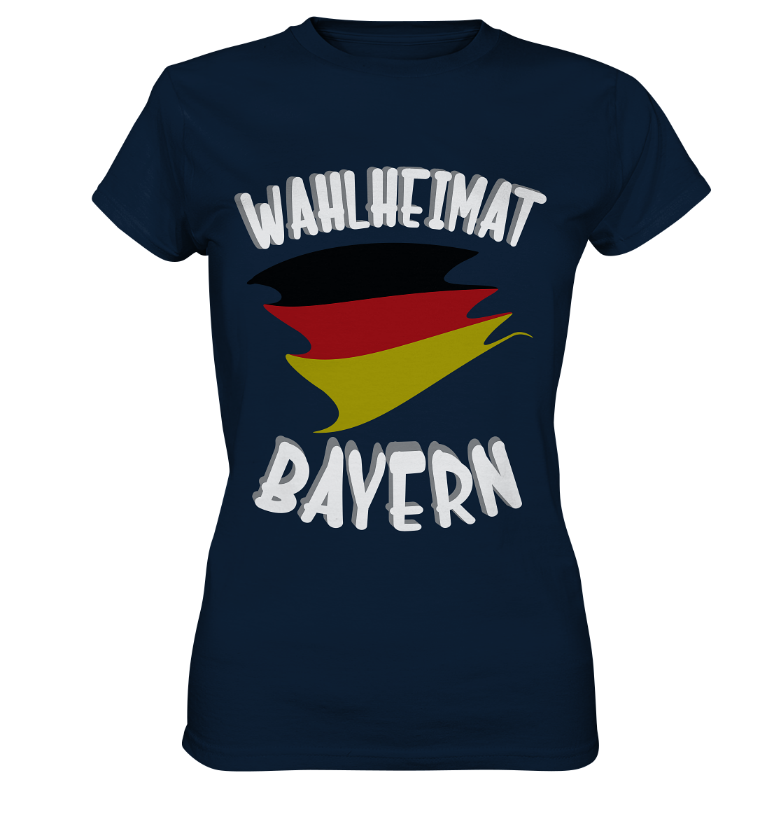 Heimat Bayern Damen Premium Shirt