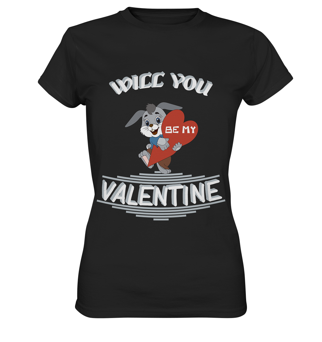 Valentine, Valentinstag am 14. Februar, Geschenkideen - Ladies Premium Shirt