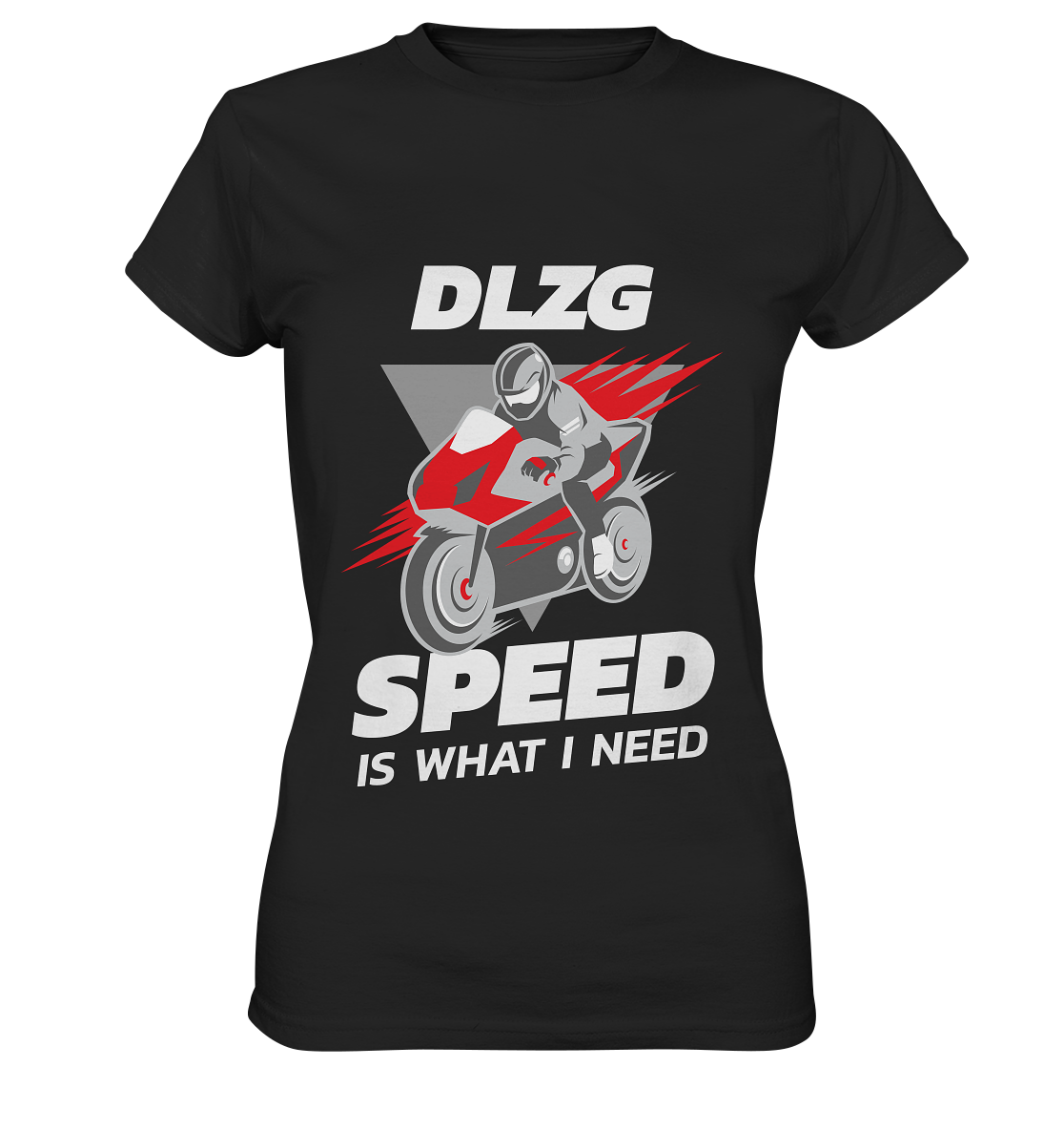 DLzG: Spaß und Action mit Speed- Damen Premium Shirt