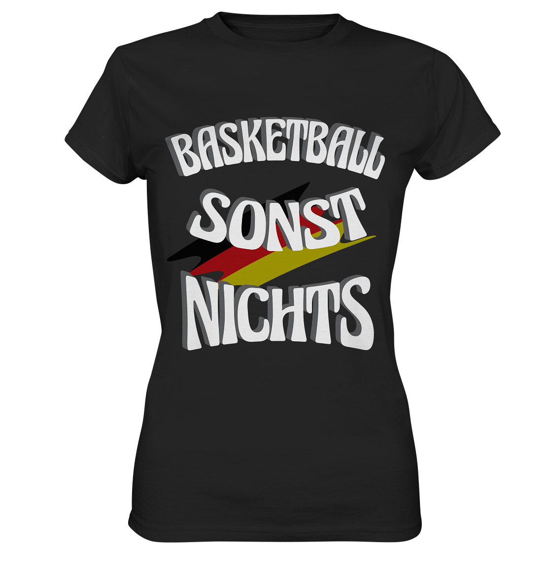 Basketball Fan- Ladies Premium Shirt