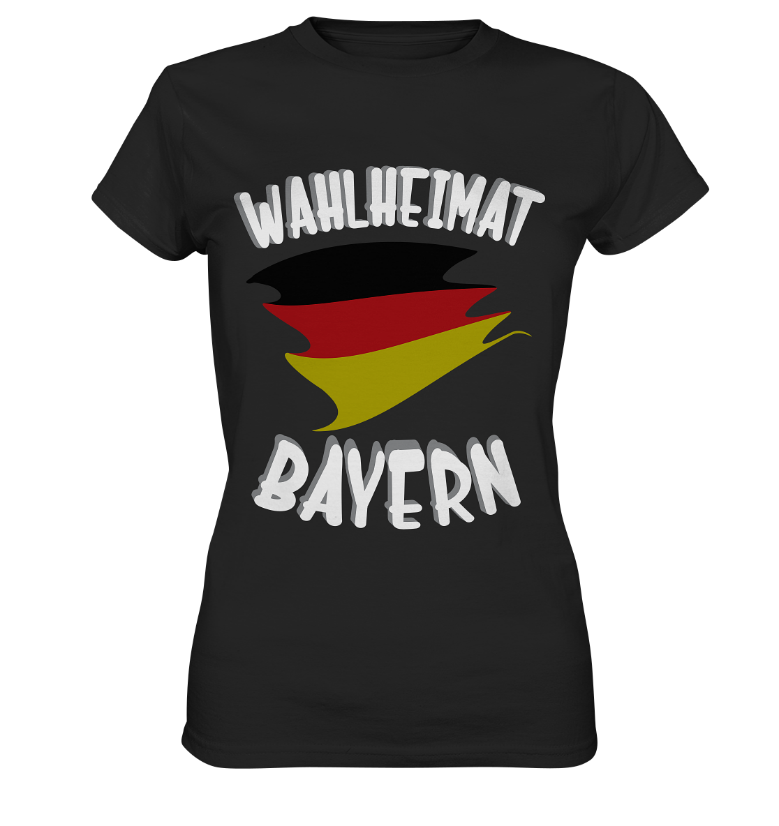 Heimat Bayern Damen Premium Shirt