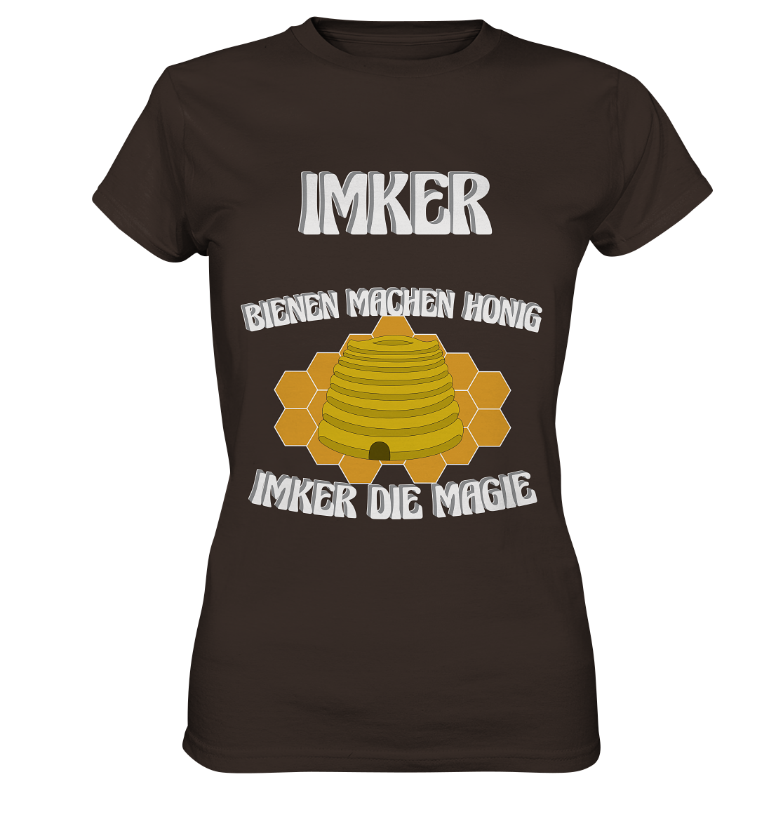 Imker, Bienen, Honig - Eine Magie, Imkerei, Wunder - Ladies Premium Shirt