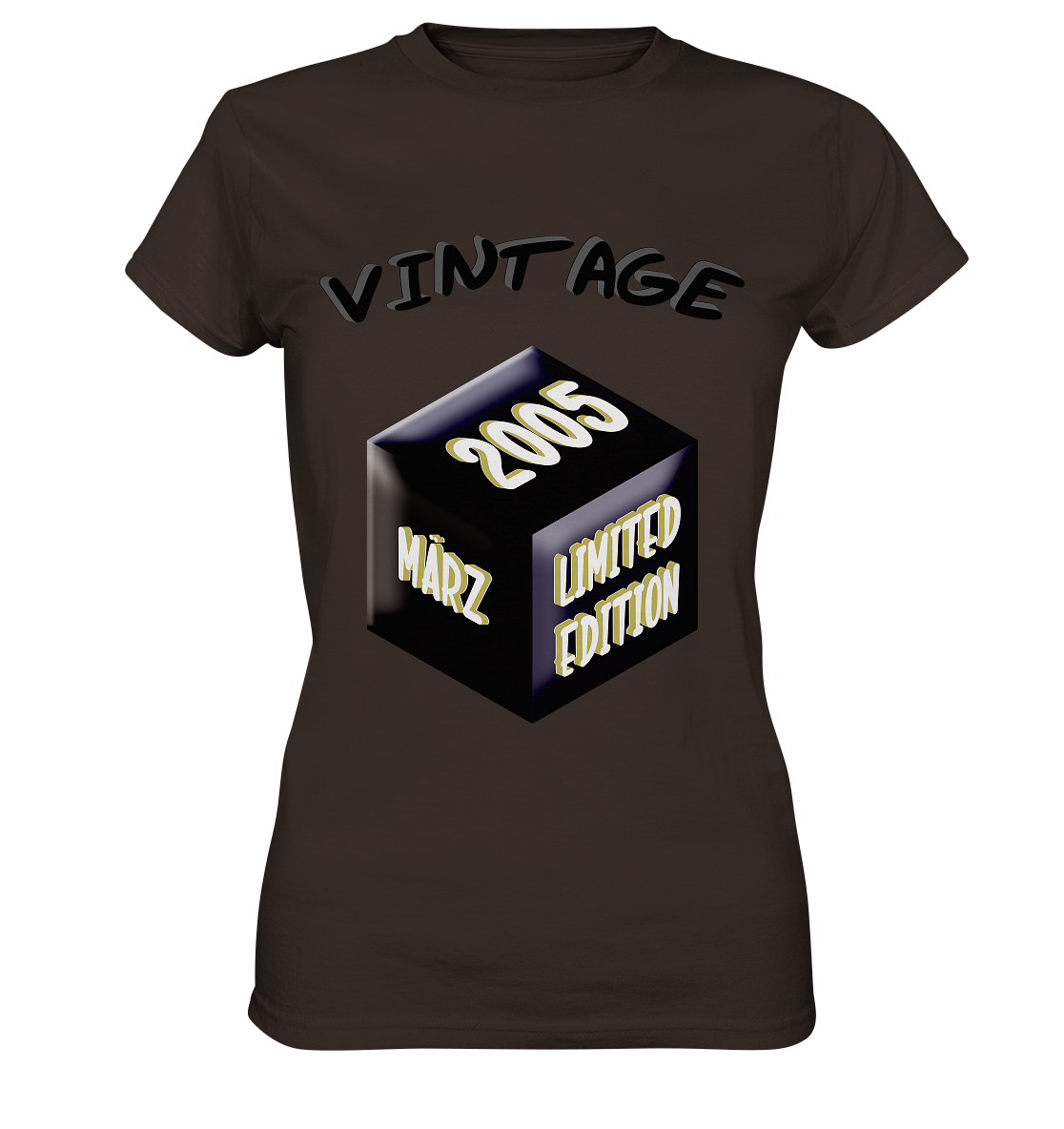 Vintage 2005 MÄRZ Limited Edition, Geschenk zum 18  - Ladies Premium Shirt