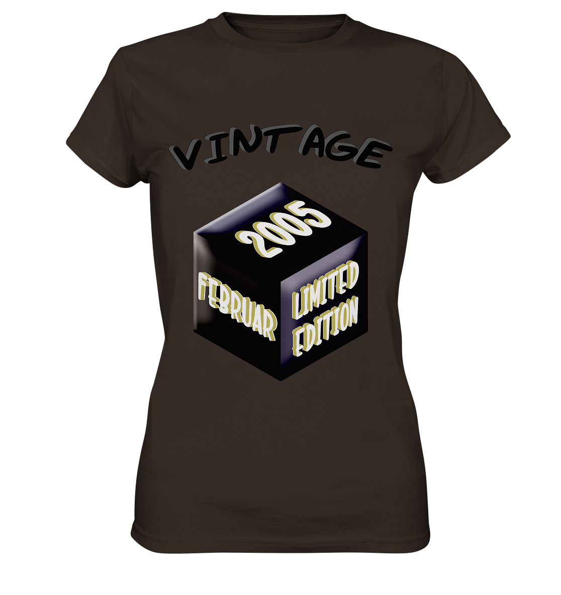 Vintage 2005 FEB Limited Edition, Geschenk zum 18 - Ladies Premium Shirt