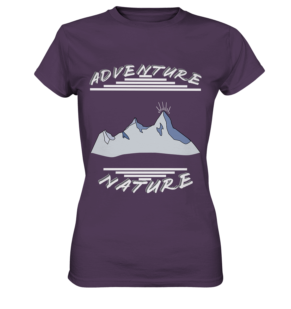 Adventure Nature, Abenteuer Natur, Camping, Geocaching - Ladies Premium Shirt