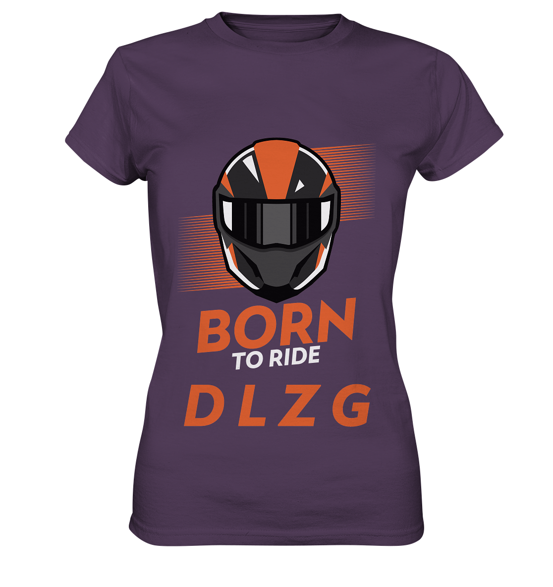 DLzG "Born to Ride" Fun Motiv- Damen Premium Shirt