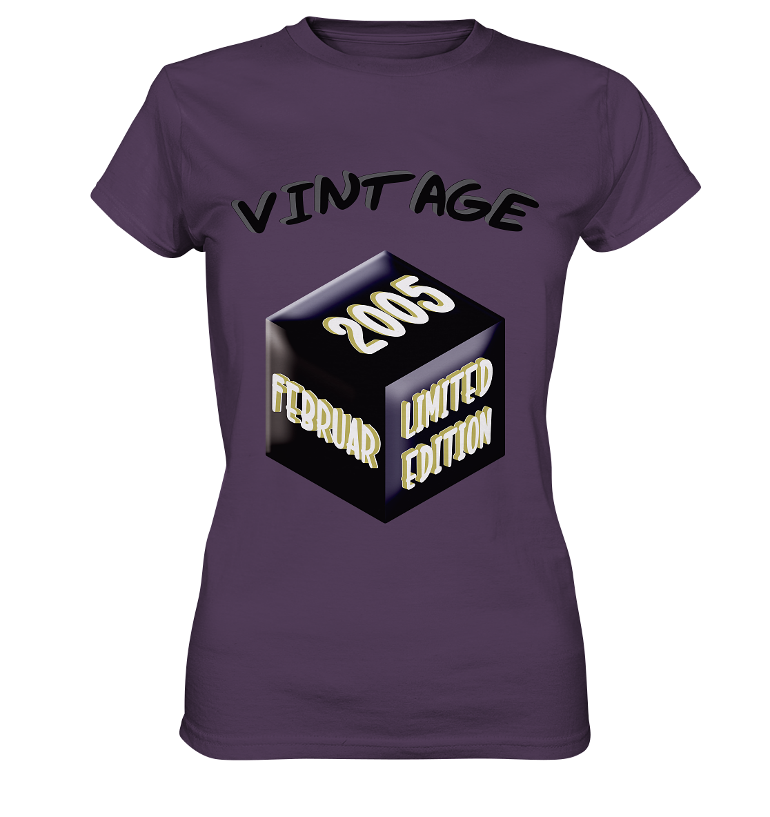 Vintage 2005 FEB Limited Edition, Geschenk zum 18 - Ladies Premium Shirt