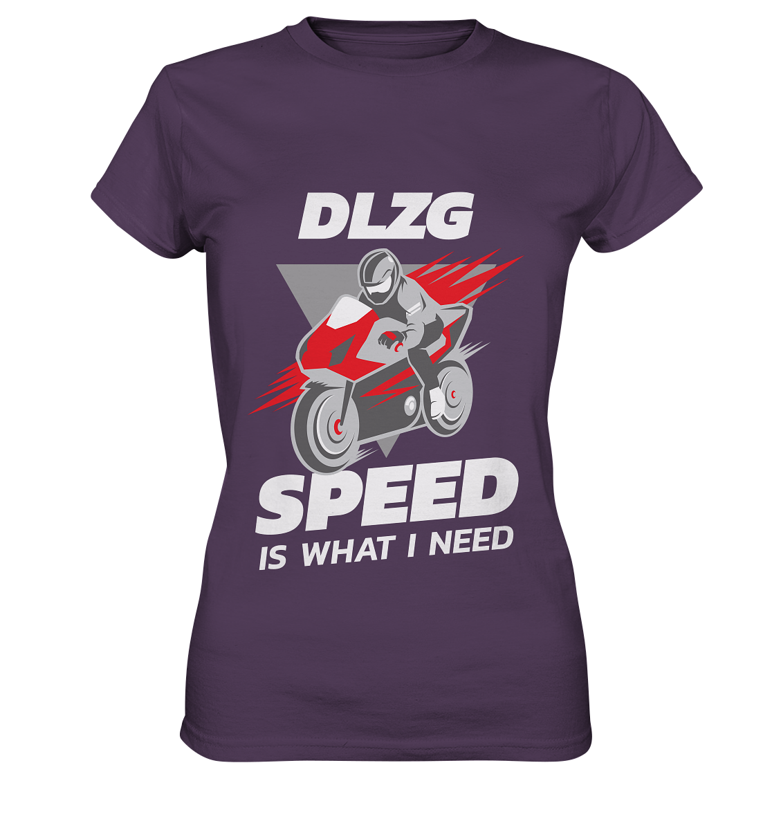 DLzG: Spaß und Action mit Speed- Damen Premium Shirt