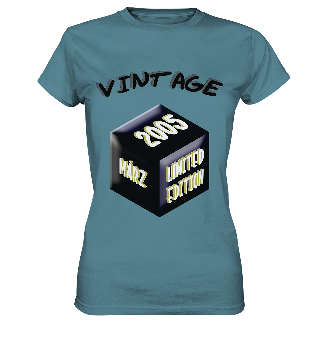 Vintage 2005 MÄRZ Limited Edition, Geschenk zum 18  - Ladies Premium Shirt