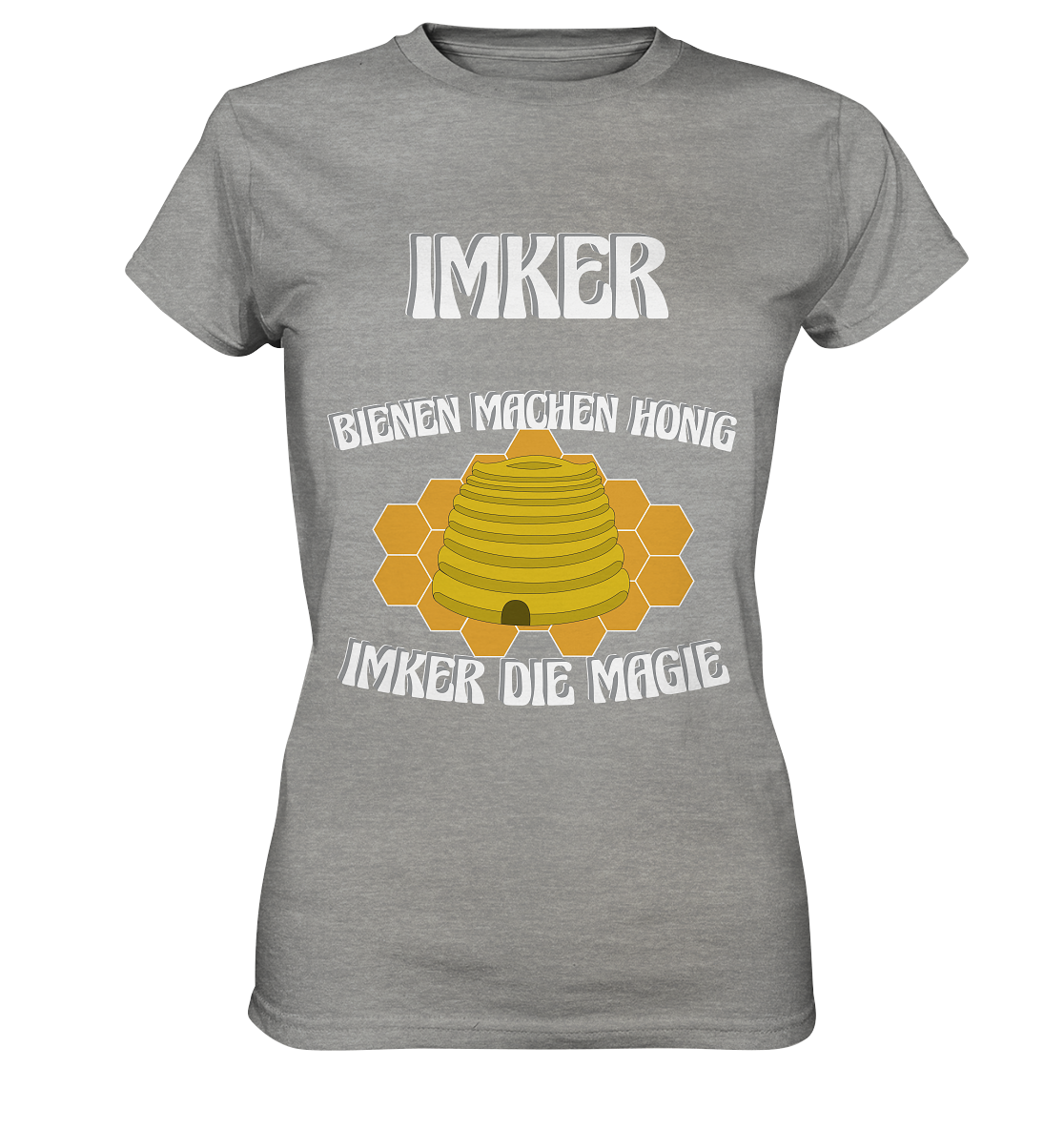 Imker, Bienen, Honig - Eine Magie, Imkerei, Wunder - Ladies Premium Shirt