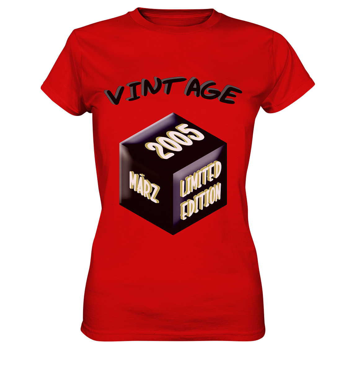 Vintage 2005 MÄRZ Limited Edition, Geschenk zum 18  - Ladies Premium Shirt