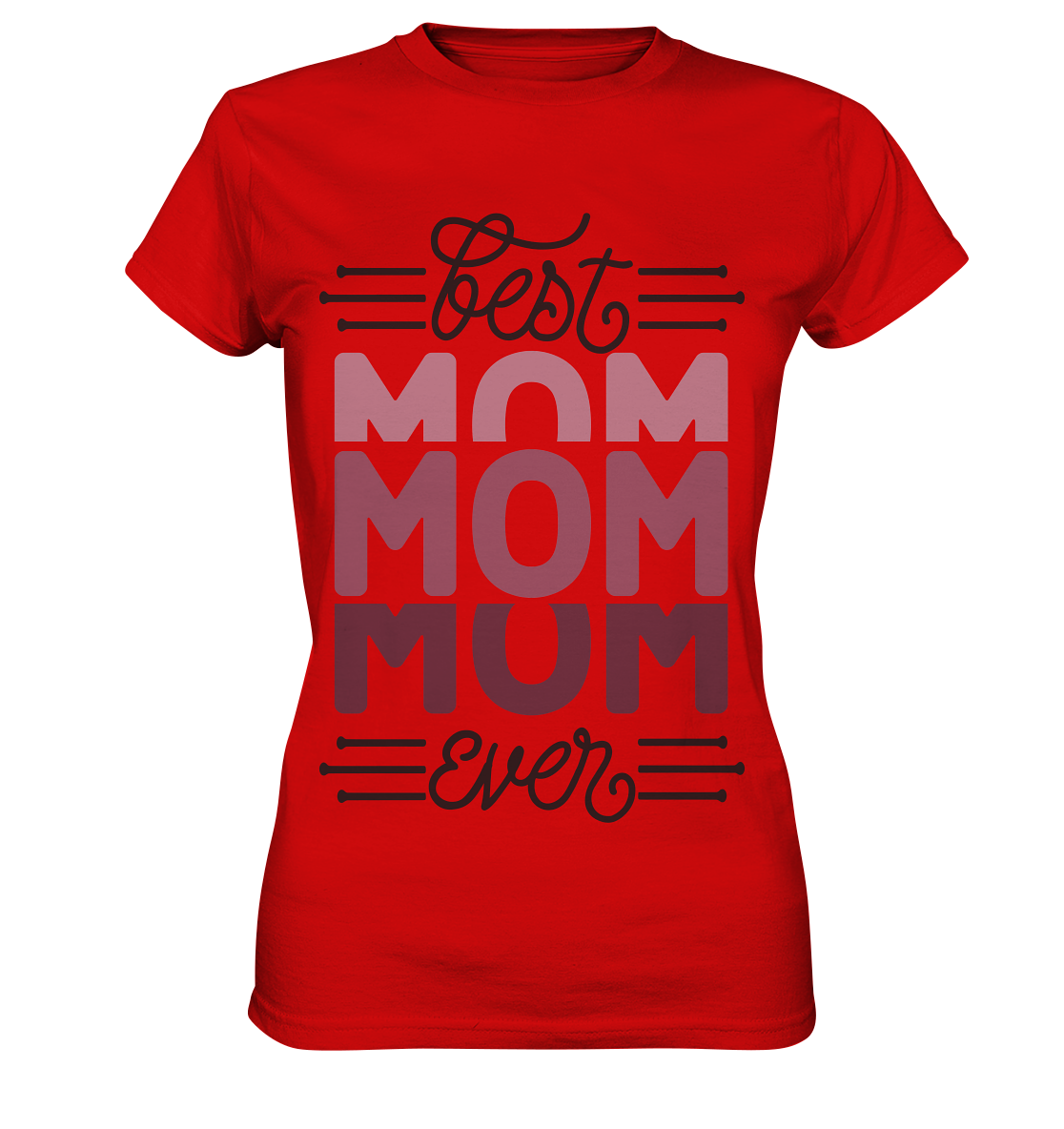 T-Shirt Geschenkidee zum Muttertag- Best Mom- Streetwear