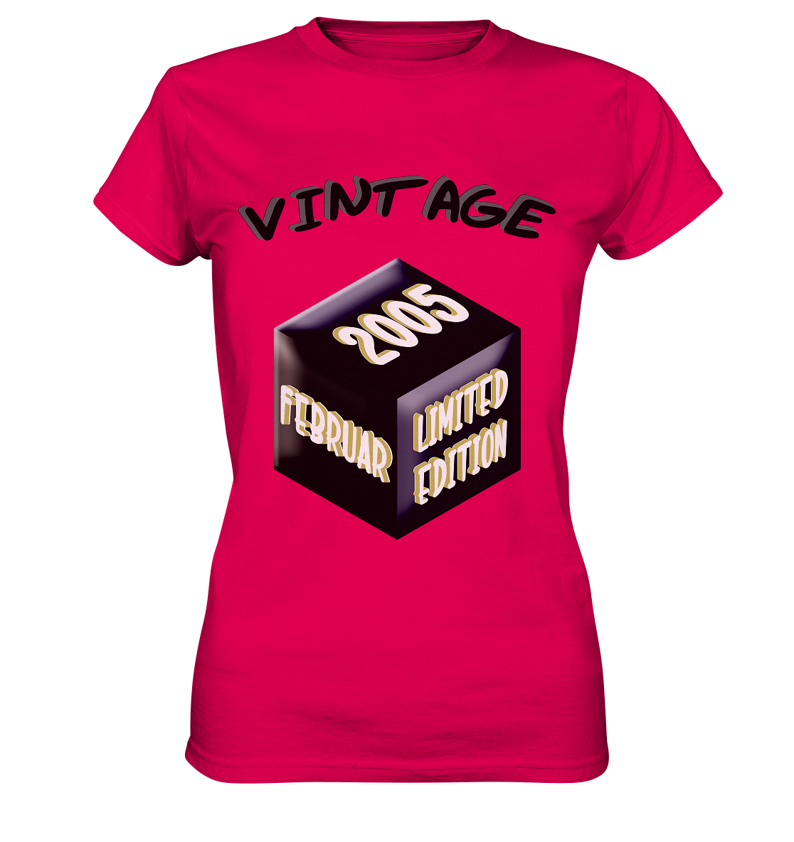 Vintage 2005 FEB Limited Edition, Geschenk zum 18 - Ladies Premium Shirt