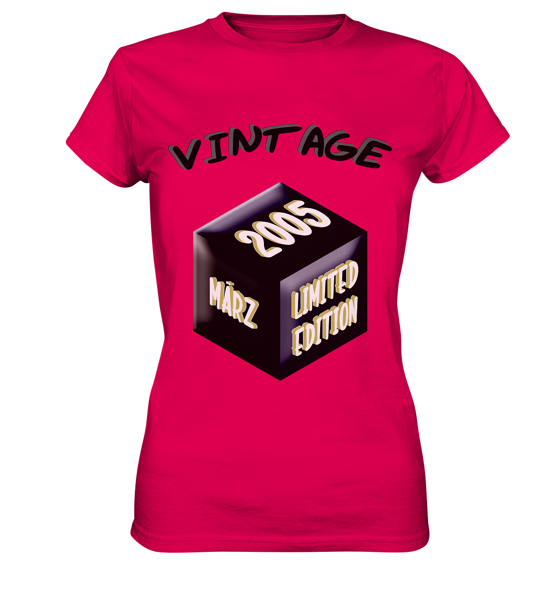 Vintage 2005 MÄRZ Limited Edition, Geschenk zum 18  - Ladies Premium Shirt