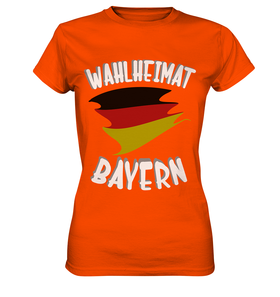 Heimat Bayern Damen Premium Shirt