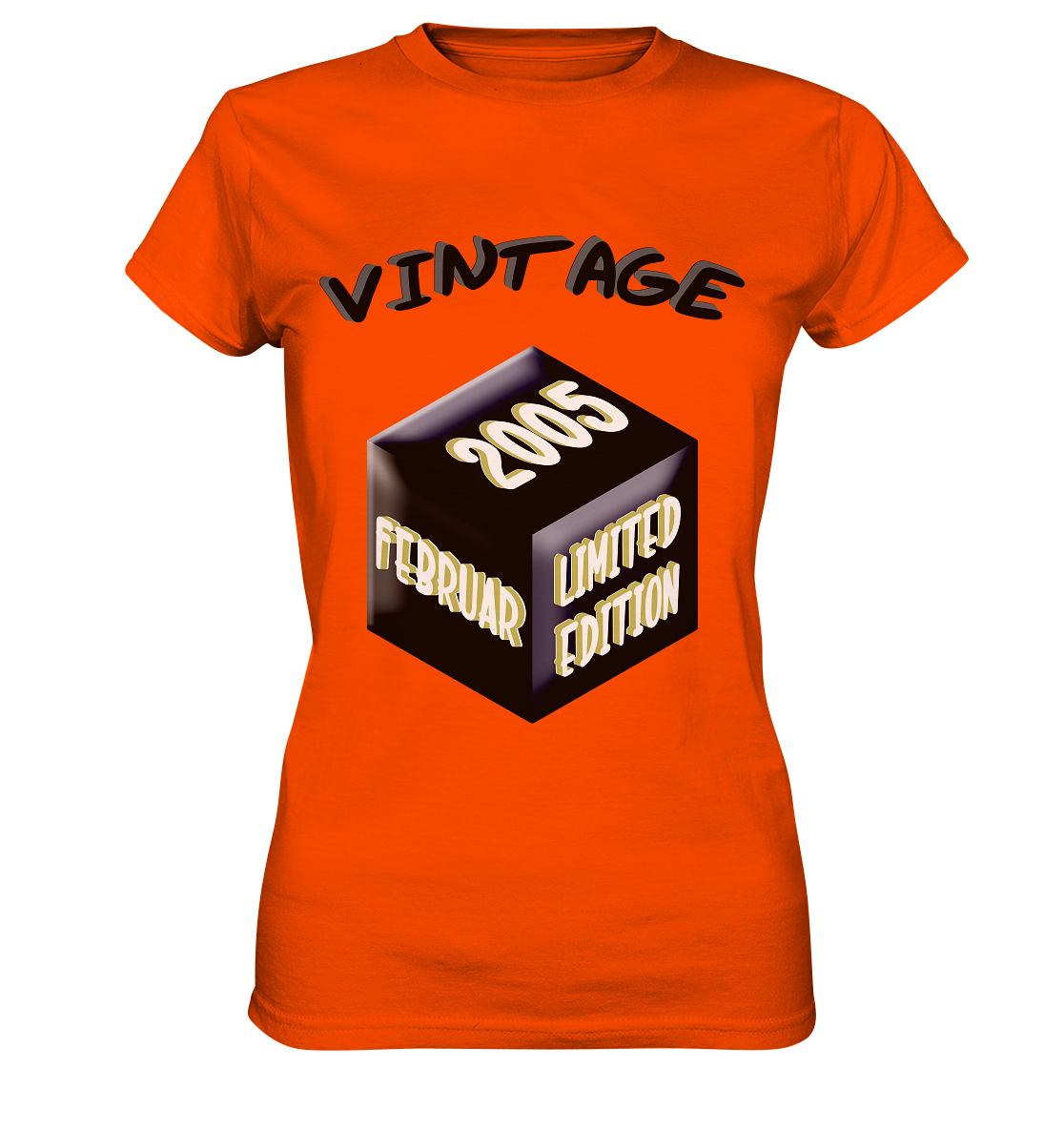 Vintage 2005 FEB Limited Edition, Geschenk zum 18 - Ladies Premium Shirt