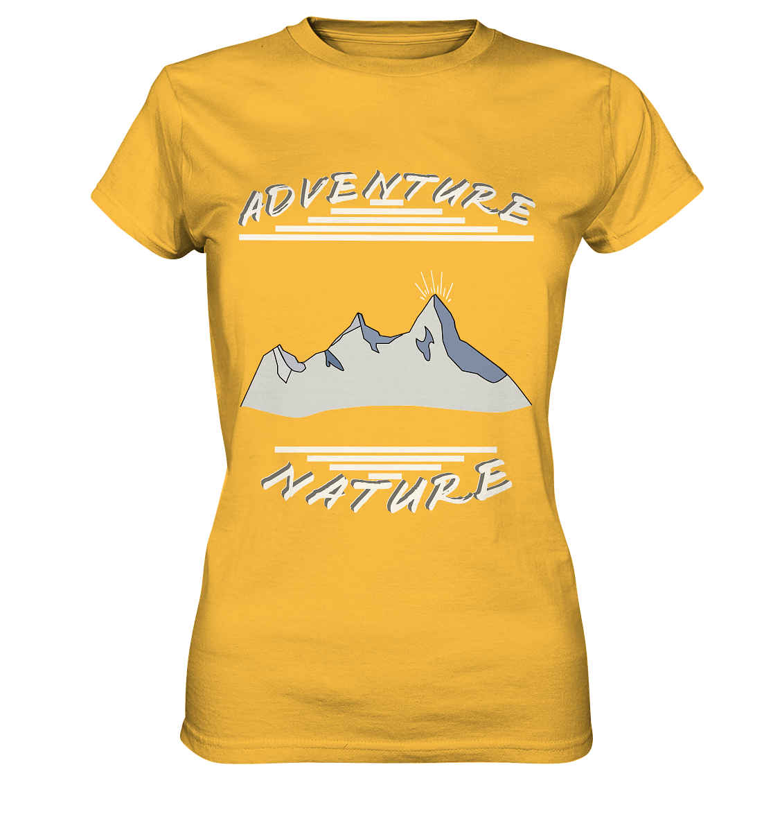 Adventure Nature, Abenteuer Natur, Camping, Geocaching - Ladies Premium Shirt