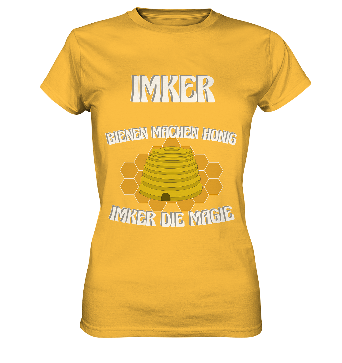 Imker, Bienen, Honig - Eine Magie, Imkerei, Wunder - Ladies Premium Shirt