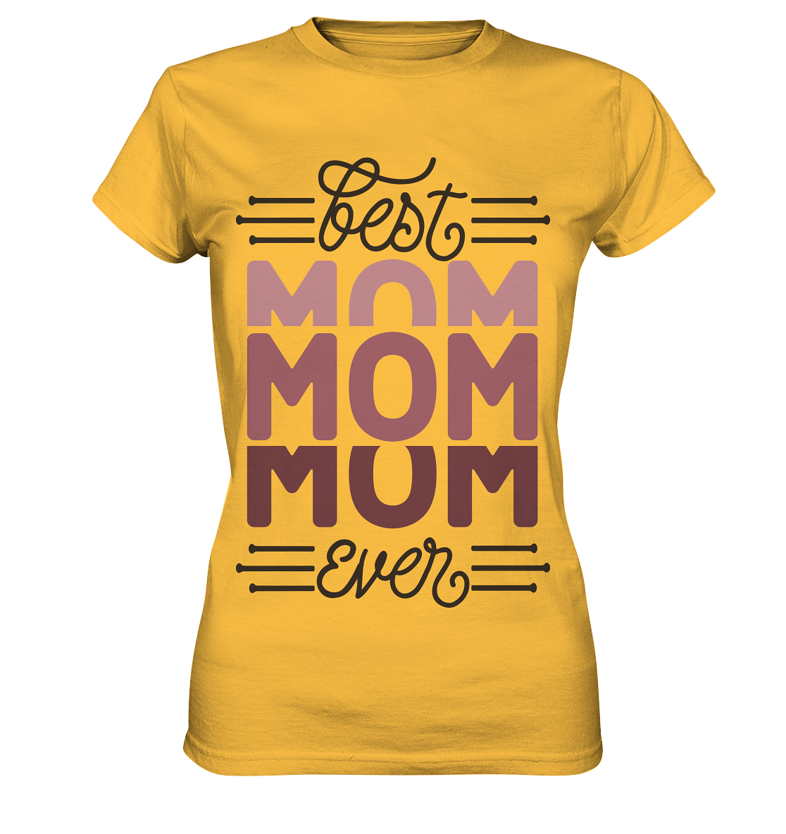 T-Shirt Geschenkidee zum Muttertag- Best Mom- Streetwear