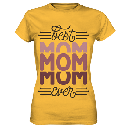 T-Shirt Geschenkidee zum Muttertag- Best Mom- Streetwear