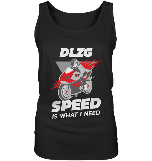 DLzG: Spaß und Action mit Speed- Ladies Tank-Top