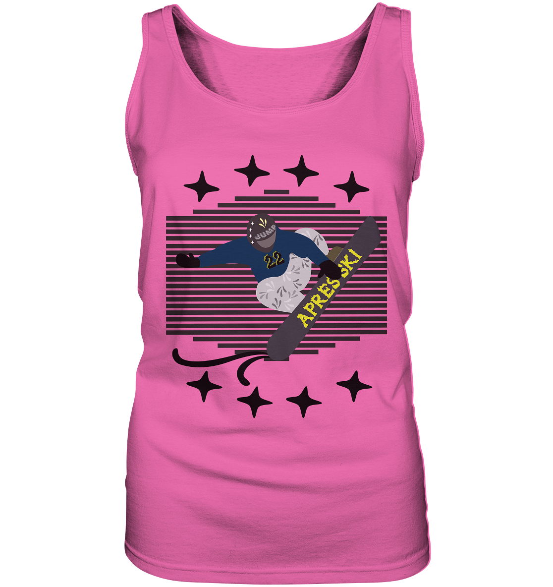 Snowboarding, Apres- Ski, Snowboard, - Ladies Tank-Top