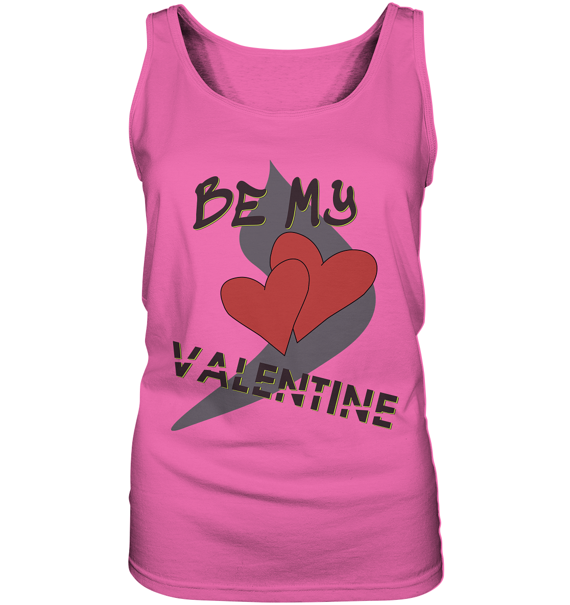 Be my Valentine, Valentinstag, 14. Februar - Ladies Tank-Top