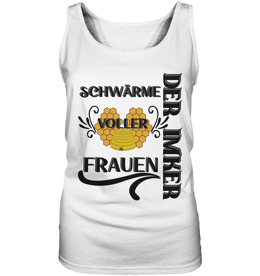 Der Imker, schwärme voller Frauen, Imkerei, Helden, schwarzes Design - Ladies Tank-Top