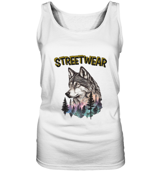 Streetwear Wildlife Design - Ladies Tank-Top