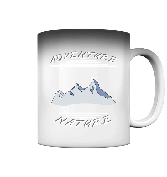 Adventure Nature, Abenteuer Natur, Camping, Geocaching - Magic Mug