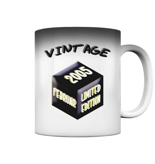 Vintage 2005 FEB Limited Edition, Geschenk zum 18 - Magic Mug