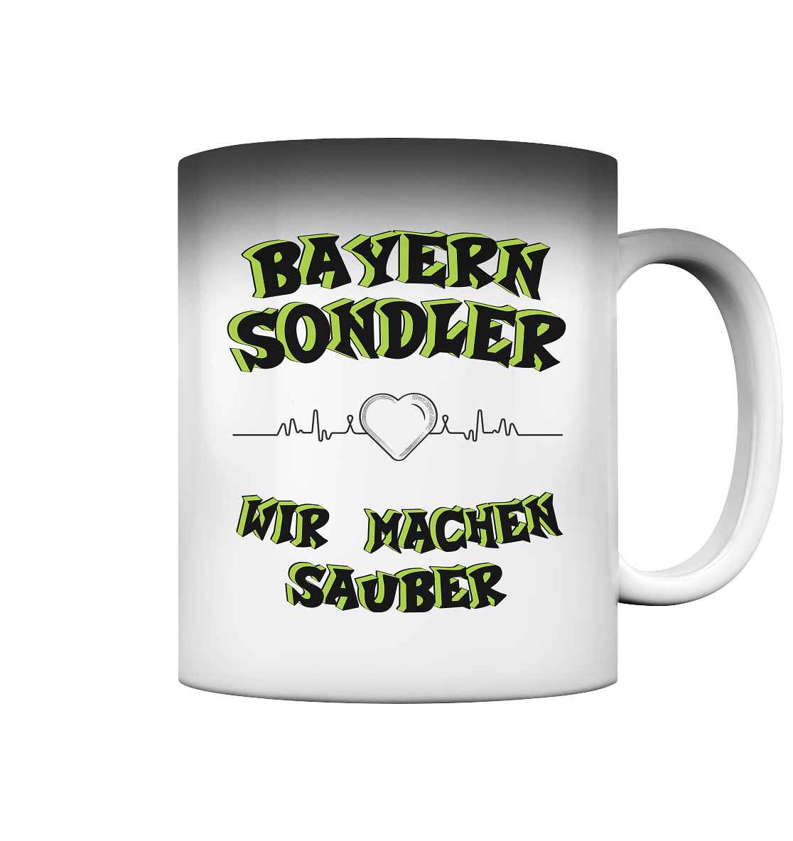 Sondler Bayern- Wir machen sauber... Streetwear, casual design & Statement - Magic Mug