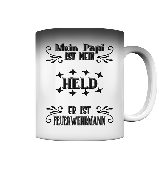 DAS PAPA PROJEKT-MEIN HELD-FEUERWEHRMANN- Magic Mug