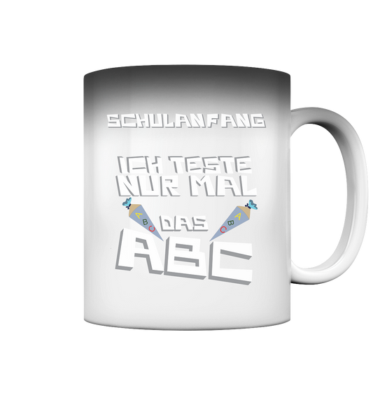 Schulanfang, Einschulung, Zuckettüte - Magic Mug