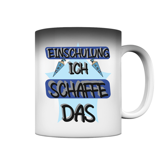 Einschulung, Ich schaff das Motivation - Magic Mug