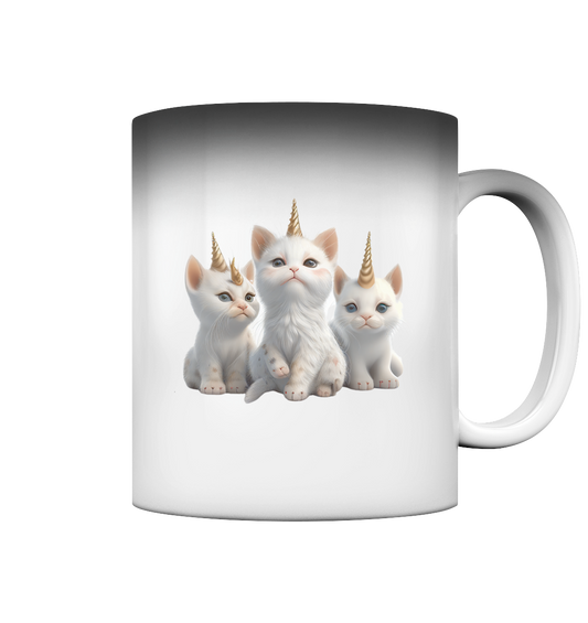 Einhorn-Katzen Tasse- Magic Mug